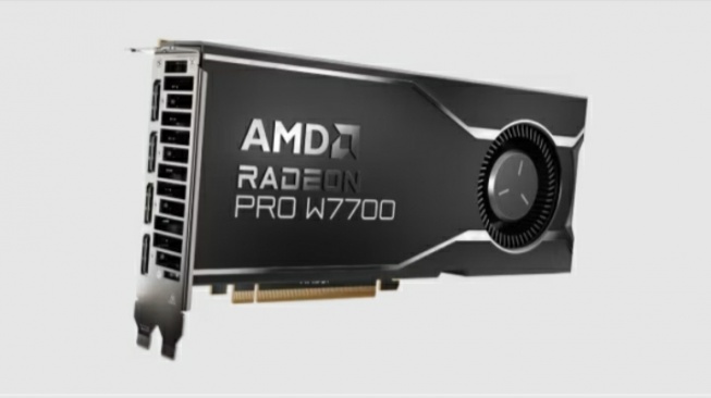 AMD Radeon PRO W7700. [AMD]