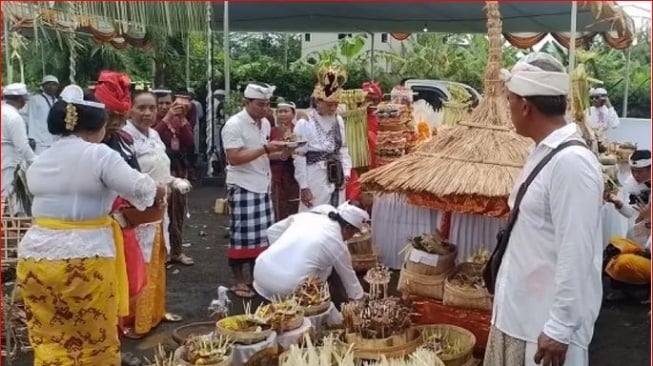 Upacara Tawur Nawa Gempang Butha Slurik, Netralisir Roh Korban Perang di Bali