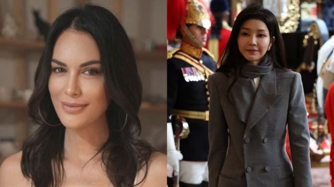 Trending, Adu Gaya Sophia Latjuba vs Ibu Negara Korsel: Kim Keon Hee Kebanting?