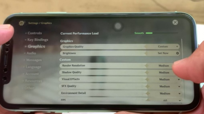 Tes gaming iPhone 11. (YouTube/ Andrei Eusebio)