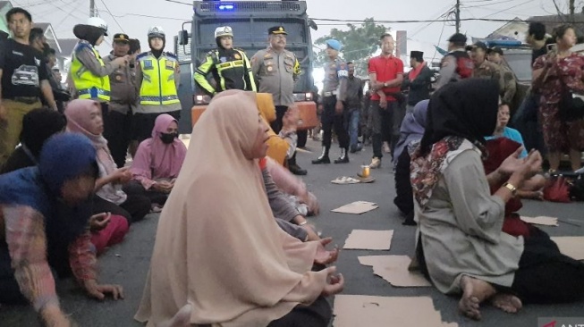 Tiga Orang Tersangka Kasus Kerusuhan Pasar Kutabumi Ditahan di Rutan Jambe Tangerang