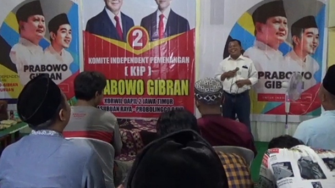 KIP Prabowo-Gibran Klaim Sudah Terbentuk 22 Koordinator Kecamatan di Probolinggo