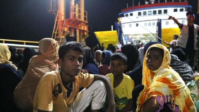 219 Orang Pengungsi Rohingya di Aceh Direlokasi ke Bekas Kantor Imigrasi Lhokseumawe