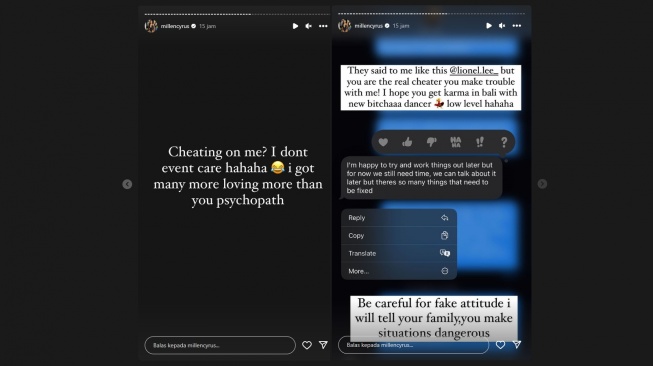Millen Cyrus bahas soal selingkuh (instagram)