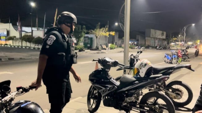 Bikin Resah Warga, Polresta Solo Sita Puluhan Motor Knalpot Brong di Jalan Juanda