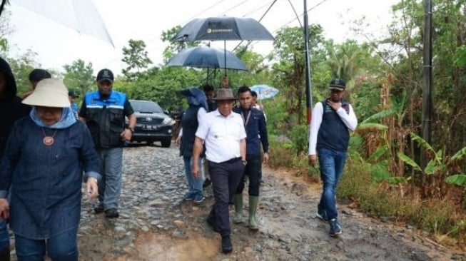 Jalan Sumur Hingga Ujung Jaya Segera Dibangun Pemprov Banten, Al Muktabar: Daya Dukung Geopark Ujung Kulon