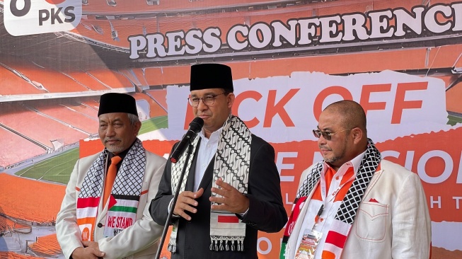 Calon presiden Anies Baswedan. [Suara.com/Novian]