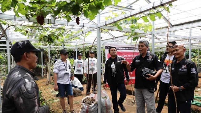 Ganjartivity Gelar Diskusi Bersama Petani hingga Warga di Sukabumi Soal Budi Daya Anggur