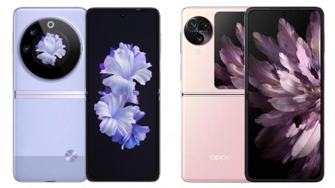 Perbandingan Spesifikasi Tecno Phantom V Flip 5G vs Oppo Find N3 Flip