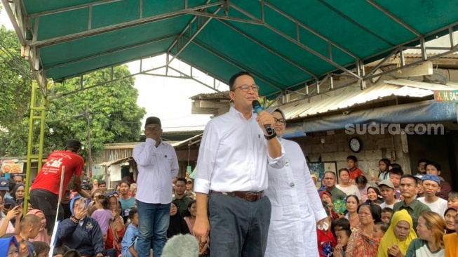 Koar-koar ke Warga, Anies Janji Tuntaskan Kasus Sengketa di Tanah Merah: Biar Anak - Cucu di Sini Bisa Tenang