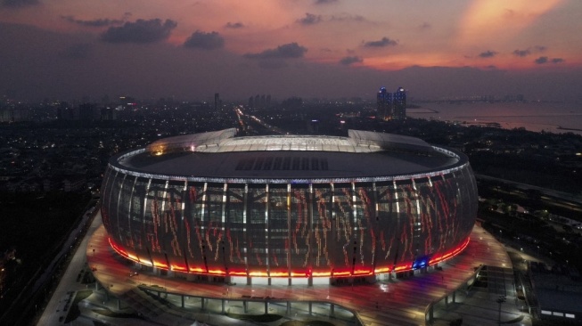 Jakarta International Stadium (JIS). [ADEK BERRY / AFP]