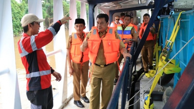 Pemkab Tangerang Terima Kapal Pengangkut Sampah dari Coldplay, Bisa Tampung Enam Ton Sampah