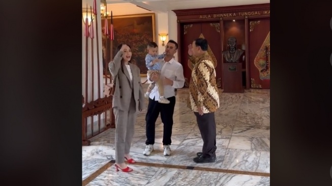 Rayyanza Diajak Raffi Ahmad Ketemu Prabowo Subianto, Netizen: Apakah Gibran Akan Digantikan Cipung?