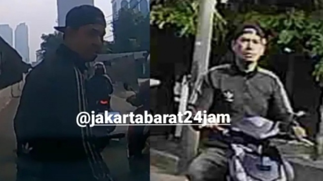 Ngamuk-ngamuk saat Lawan Arah, Begini Tampang Pemotor Arogan yang Rusak Spion Mobil di Kebon Jeruk