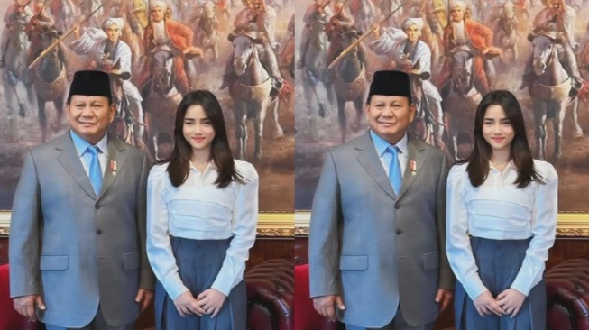 Foto Bareng Fuji, Prabowo Subianto Diprediksi Pasti Menang Pilpres 2024