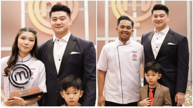 Chef Arnold bersama juara MCI Musim 11 (Twitter/@ArnoldPoernomo)