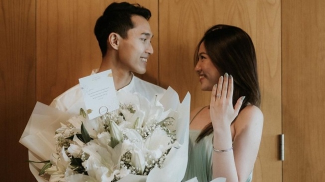 Perjalanan Cinta Jonatan Christie dan Shanju (Instagram/@shanju)