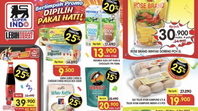 Superindo Masih Bagi-bagi Diskon Belanja Hingga 50 Persen