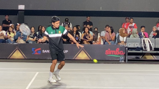 Tebus Kesalahan ke Anak, Desta Kini Menang Tenis Lawan Valentino Jebret