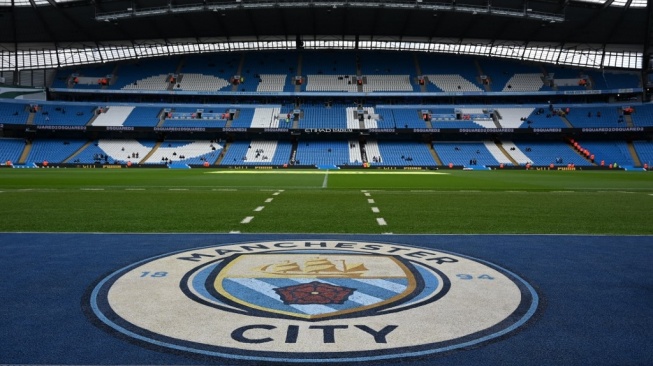 Stadion Etihad milik Manchester City. [Paul ELLIS / AFP]