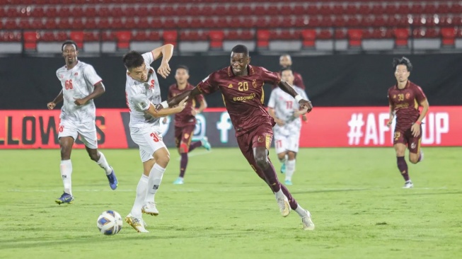 PSM Makassar vs Hai Phong dalam matchday kelima Grup H Piala AFC 2023-2024 di Stadion Kapten I Wayan Dipta, Gianyar, Bali, Kamis (30/11/2023). [Dok. PSM Makassar]