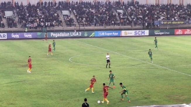 Laga Di Pekanbaru Play Off Degradasi Psps Riau Vs Nusantara United