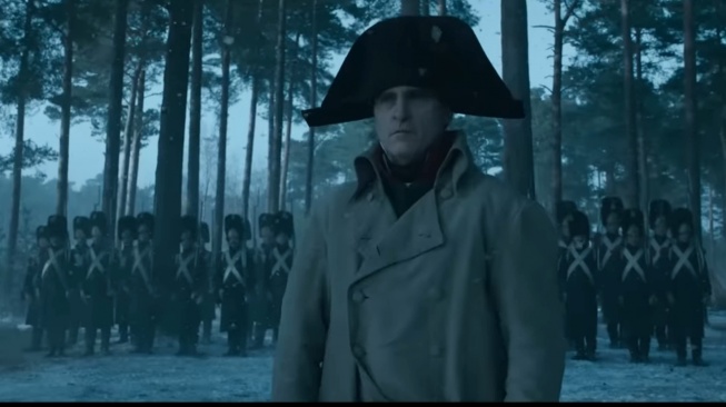 Cuplikan di film Napoleon (YouTube : Sony Pictures)