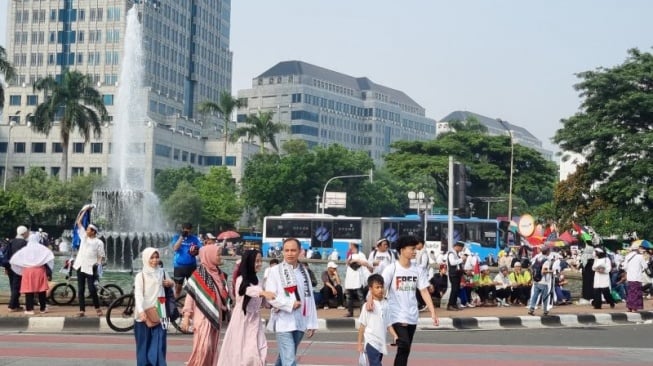 Ada Reuni 212, Ini Rekayasa Lalu Lintas di Sekitar Monas dan Lokasi Kantong Parkir