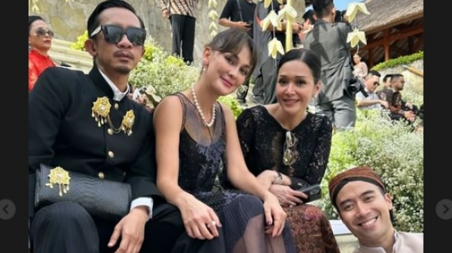 Aming dan artis lainnya hadiri acara pernikahan BCL dan Tiko Aryawardhana (Instagram)
