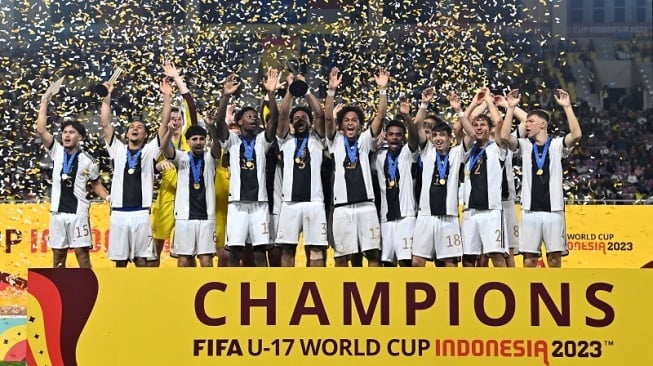 Rebut Gelar Pertama di Piala Dunia U-17, Timnas Jerman Ukir Tinta Emas