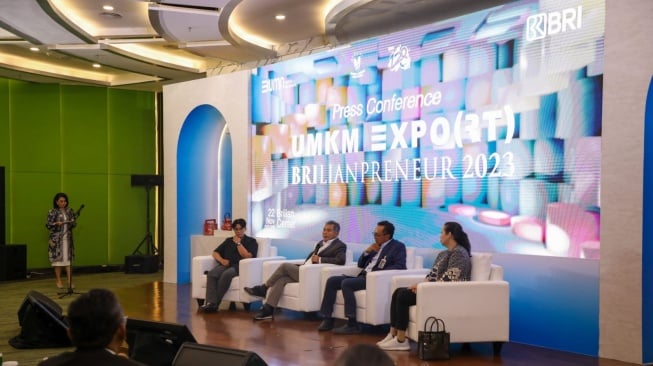 Melalui BRI UMKM EXPO(RT) BRILIANPRENEUR 2023, BRI Ingin UMKM Naik Kelas