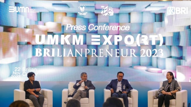 Berdayakan dan Naik Kelaskan UMKM, BRI Hadirkan UMKM EXPO(RT) BRILIANPRENEUR 2023