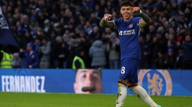 Hasil Liga Inggris: 10 Pemain Chelsea Tekuk Brighton 3-2, Enzo Fernandez Cetak Brace