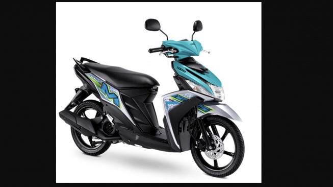 Yamaha Mio M3 blue & yellow bagi pengguna  energik dan untuk yang suka menjadi pusat perhatian [PT YIMM].