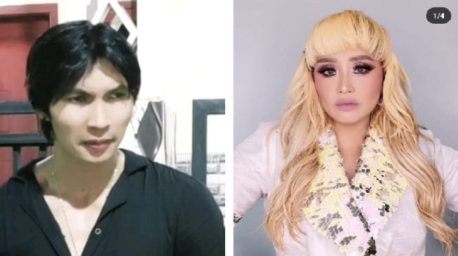 Pinkan Mambo dan Arya Khan (Tiktok/Aryakhanjoget dan Instagram/@pinkan_mambo)