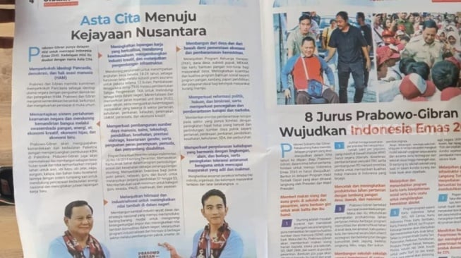 Beredar Tabloid Indonesia Maju Prabowo-Gibran di Solo, Bawaslu Sebut Bukan Pelanggaran?