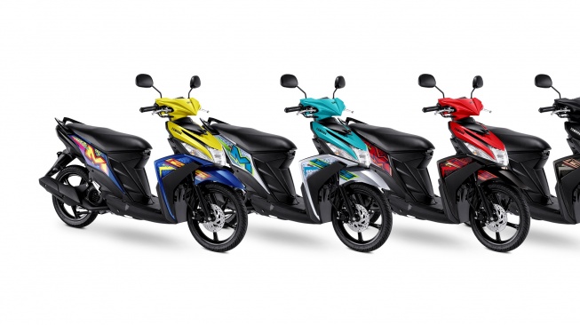 Yamaha Mio M3 Hadir Dengan Grafis Baru. (Foto: YIMM)