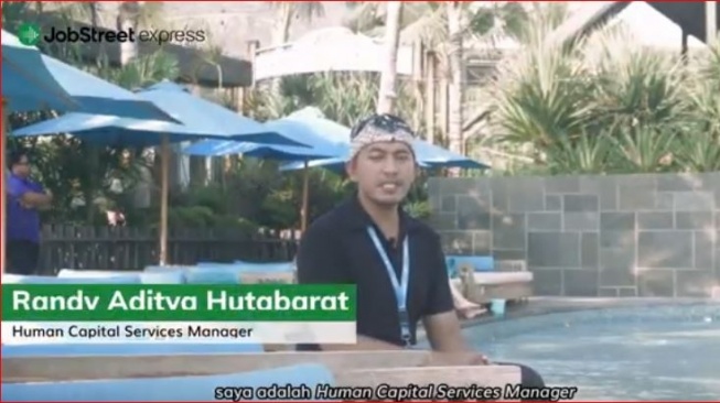 Human Capital Services Manager Altlas Beach Fest Bali, Randy Aditya Hutabarat. [Istimewa] 