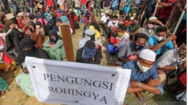 Pengungsi Rohingya. [ANTARA]