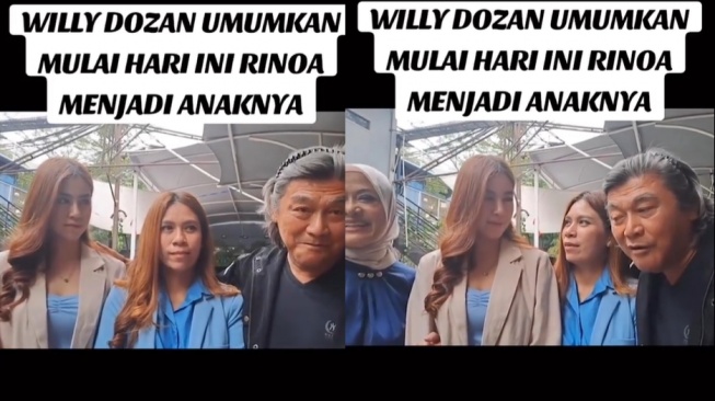 Rinoa Aurora dianggap anak oleh Willy Dozan (instagram)