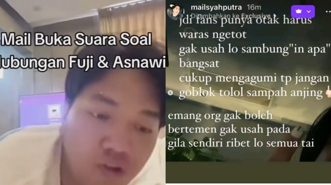 Mail sikut fans Fuji (instagram)