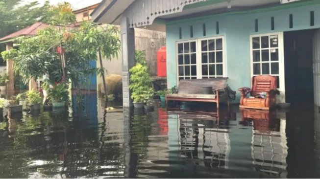 Banjir Melanda Wilayah Kubu Raya, 50 Rumah Terendam dan Sejumlah Kepala Keluarga Terpaksa Mengungsi