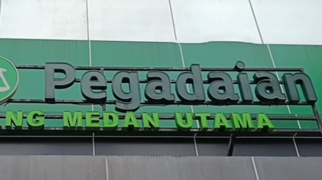 Pegadaian Medan. [Ist]