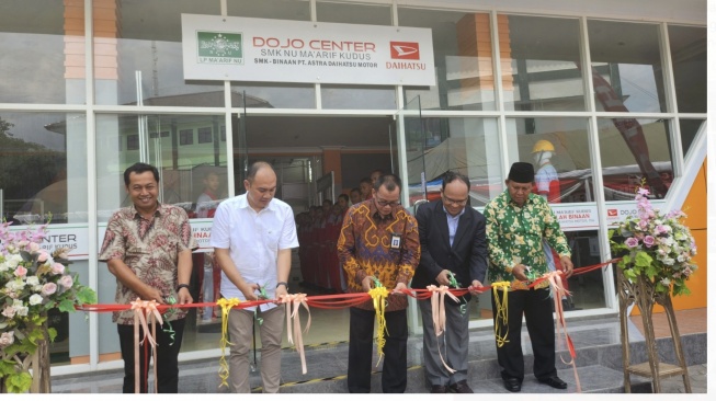 Resmikan Dojo Center Bersama Kemendikbudristek di Kudus, PT Astra Daihatsu Motor Dukung Terus Pendidikan Vokasi