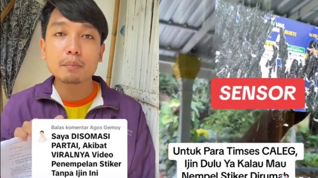 Warga Ngeluh Rumah Ditempeli Stiker Caleg Tanpa Izin, Berujung Dikirimi Surat Somasi