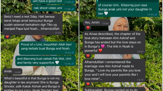 Chat Dida Sinclair yang viral di TikTok (TikTok)