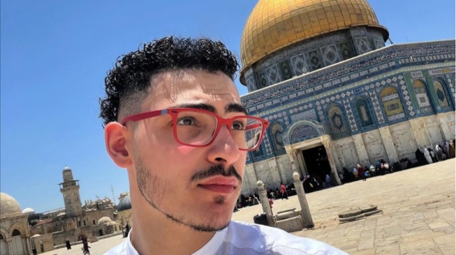 Profil dan Biodata Absorber Hamzah, Pria Palestina Bikin Wanita Israel Histeris Terpukau Lihat Wajahnya