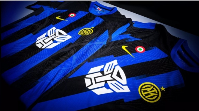 Lawan Udinese, Inter Milan Pakai Jersey Edisi Terbatas Berlogo Transformers