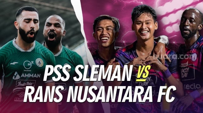 Ilustrasi prediksi pertandingan BRI Liga 1 antara PSS Sleman vs RANS Nusantara FC yang akan digelar di Stadion Maguwoharjo, Jumat (8/12/2023). [Suara.com]