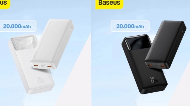 Baseus Bipowe Digital Display Power Bank. [Baseus]